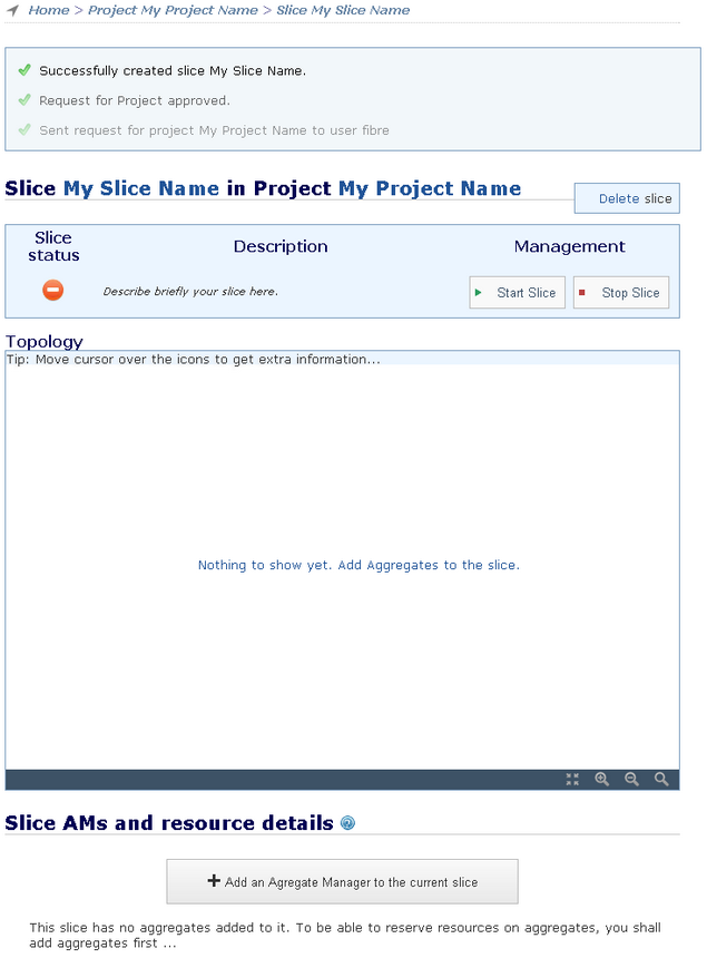 Adding aggregate managers