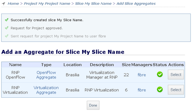Adding aggregate managers